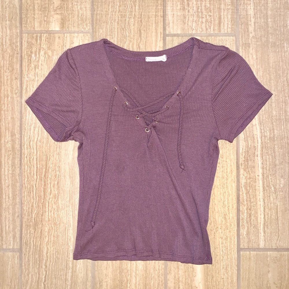 Purple blouse